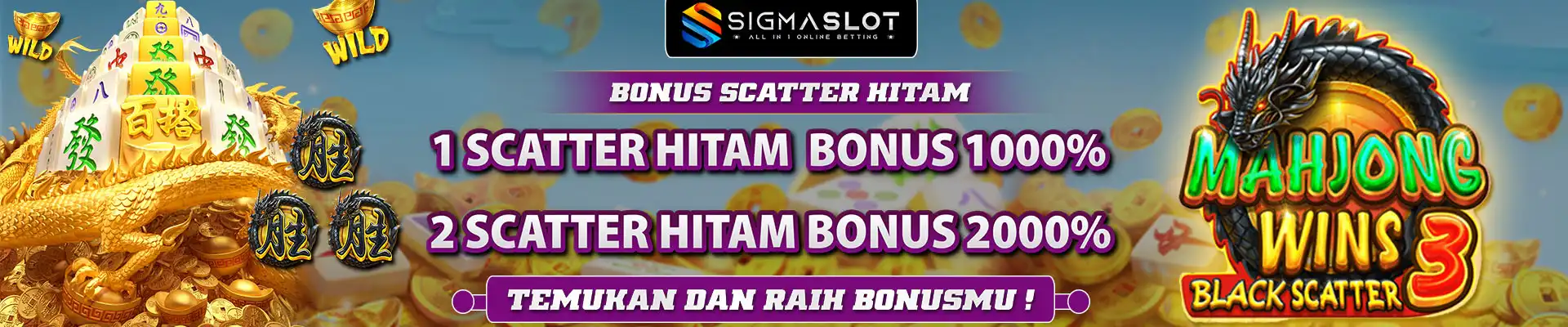 Event Claim Scatter Hitam Sigmaslot
